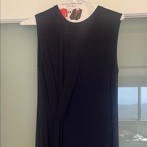 Chic Navy Midi Dress
